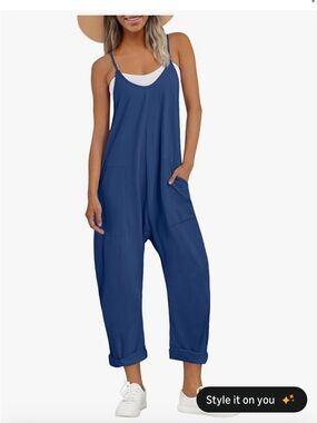 Amazon Blue Jumpsuit